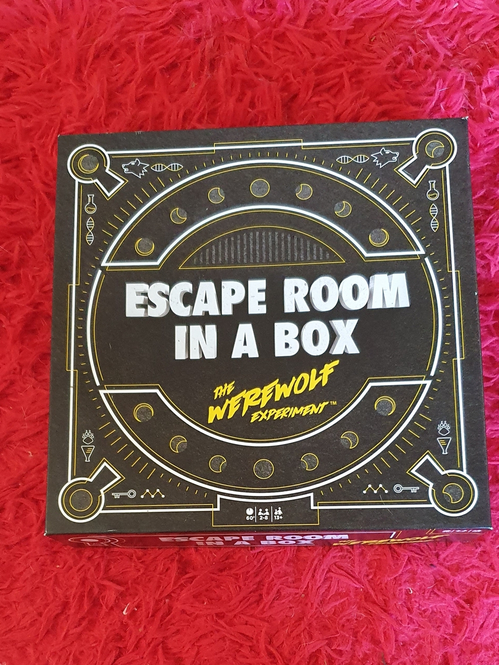 Escape Room In A Box The Werewolf Experiment Board Game